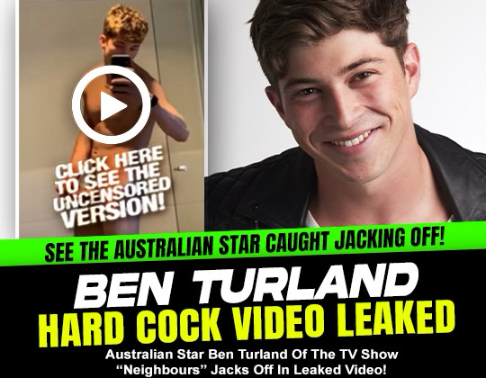 ben turland hard cock video