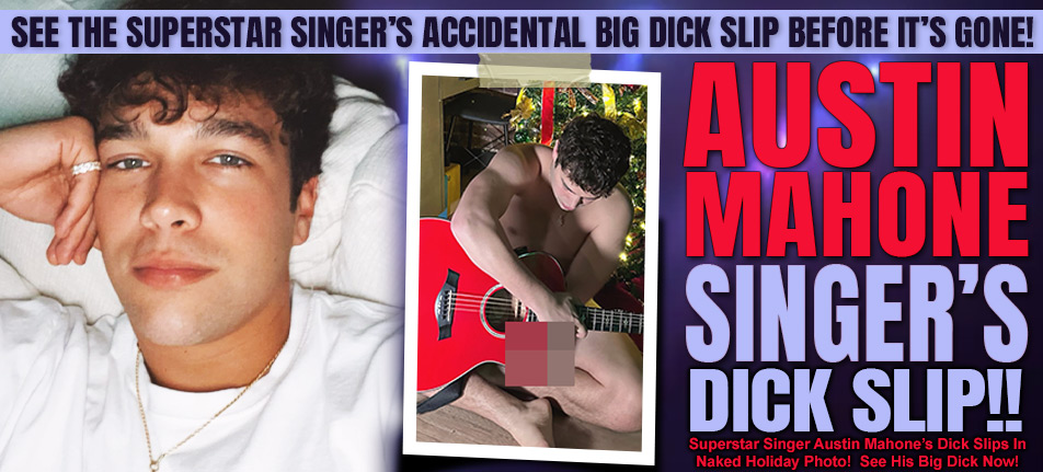 austin mahone dick slip