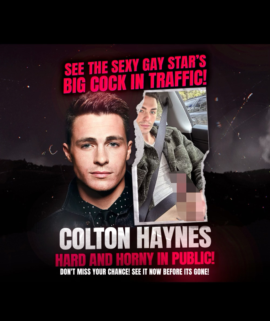 colton haynes cock